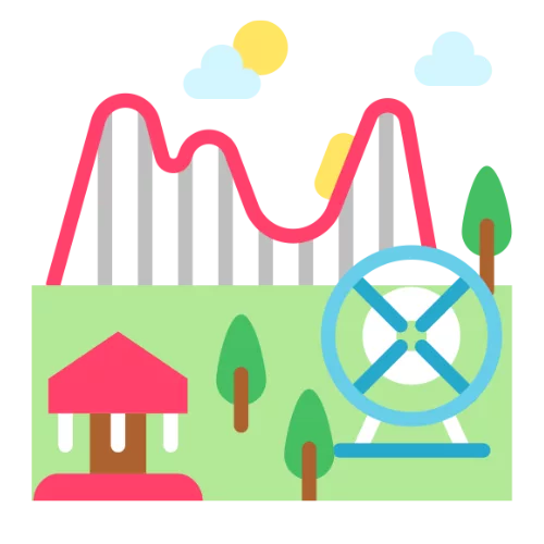 Full day access to theme park