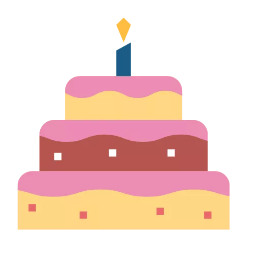 New Year cake